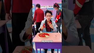 Why does Joker want to eat so many chili peppers? #shorts #funny #cosplay #joker #kpopdemonhunters