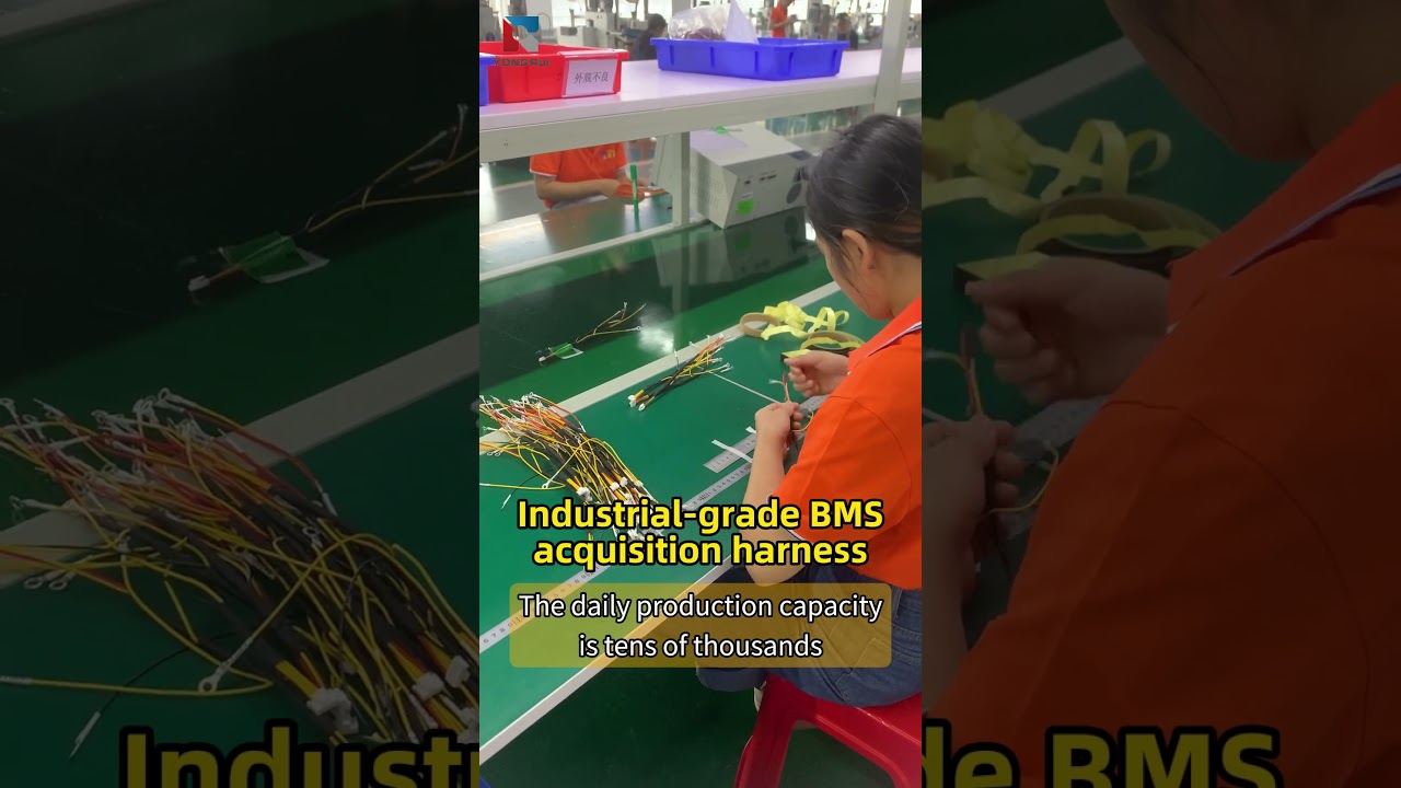 Industrial-grade BMS Data Acquisition Wire Harness