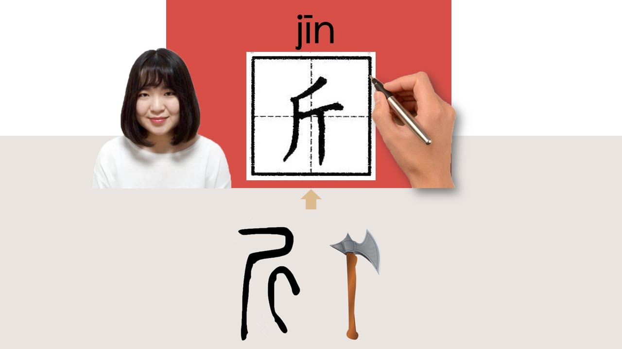 【NEW HSK3】/HSK 3/斤//jin_(a unit of weight)How to Pronounce & Write ...