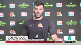 Browns QB Joe Flacco on Grinding Out a Win Over the Packers - Sports4CLE, 9/22/25