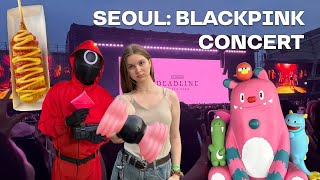 картинка: я в Сеуле! pop-up ADP, концерт BLACKPINK