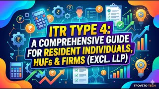 ITR Type 4: A Comprehensive Guide for Resident Individuals, HUFs &amp; Firms (excl. LLP) (Part 1/6)
