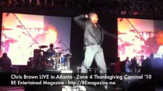 Chris Brown (@ChrisBrown) LIVE in Atlanta 2010