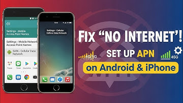 How to Fix "No Internet" - Set Up APN Settings on Android & iPhone (2025)