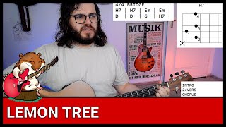 Lemon Tree - Fools Garden (Schwierigkeit 4/10) Gitarre lernen