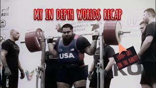 Jesus Olivares 1112.5KG/2452 LBS Total | 2024 IPF Worlds in-depth Recap | #028