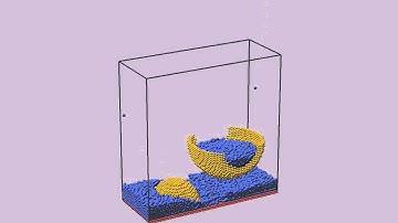 SPH with Particle Boundary Handling (12,000 Fluid Particles)