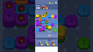Throw Blocks Level 17 Shoot Merge Mobile Gameplay