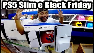 PS5 Slim Pronta Entrega e Black Friday - Playstation 5 Slim Unboxing - Loja Nova Era -Santa Efigênia