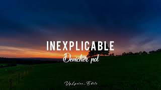 Inexplicable - Denicher Pol/cover (Vídeo Lyric)