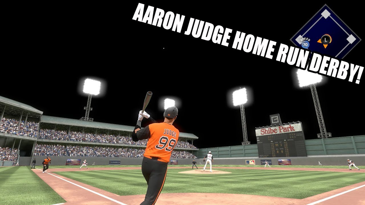 AARON JUDGE HOME RUN DERBY! ALL-STAR TEAM! - MLB The Show 17 Diamond Dynasty Gameplay