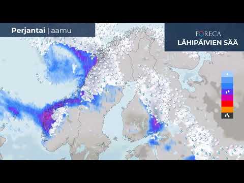 Sääennuste 23.–26.3.2022