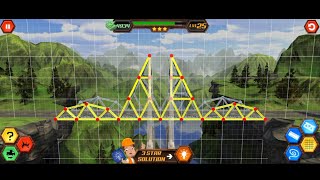 Bridge Construction Simulator Level 25 #game #gaming #gameplay #bridgeconstruction