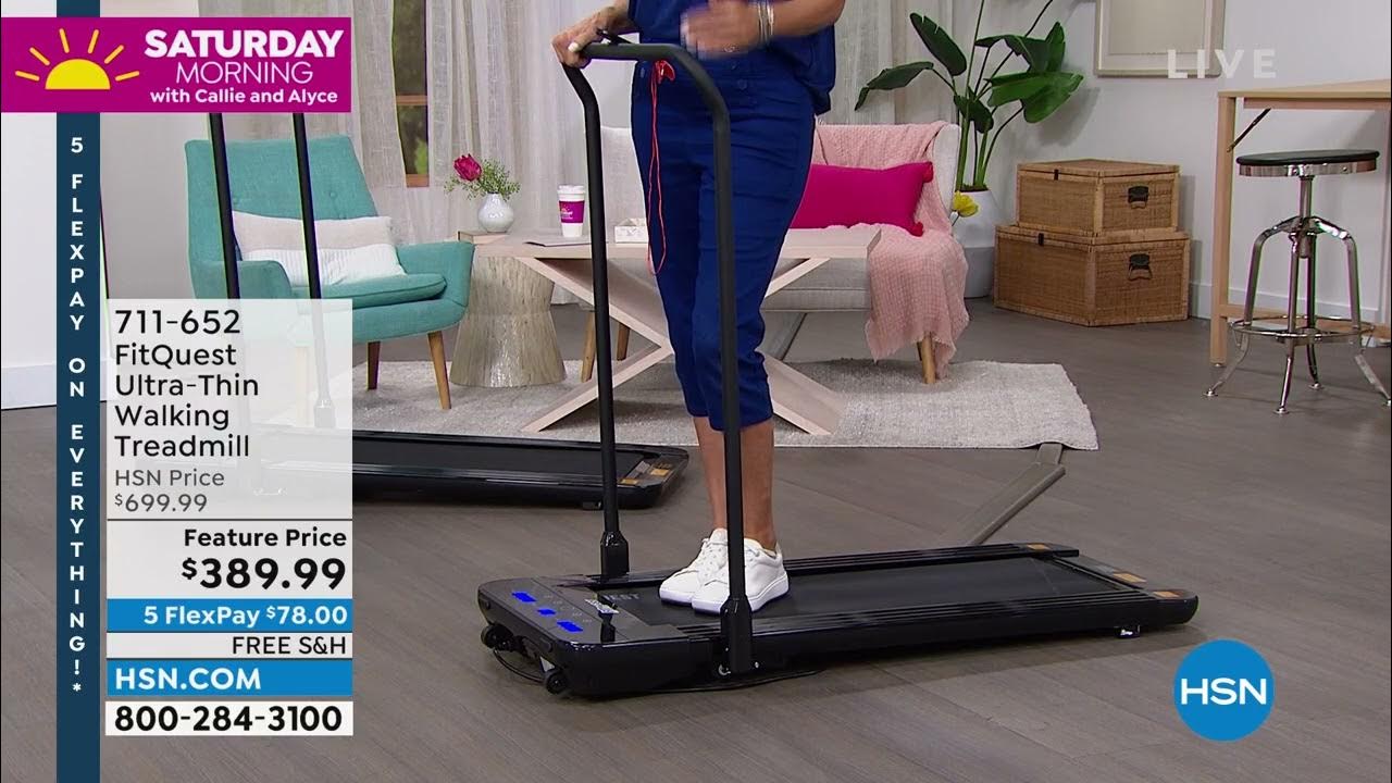 FitQuest UltraThin Walking Treadmill YouTube