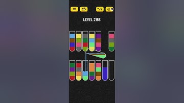 Water sort puzzle level 2155