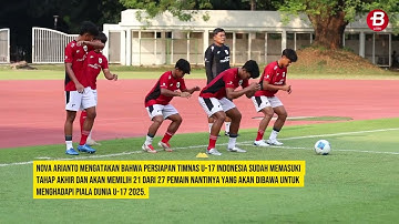 INTIP Latihan Timnas U-17 Indonesia Jelang Uji Coba Lawan Peserta Piala Dunia! SERIUS dan SIAP!