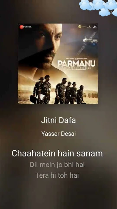 Jitni Dafa ( Parmanu ) Cover Song. By Yasser Desai Song |
