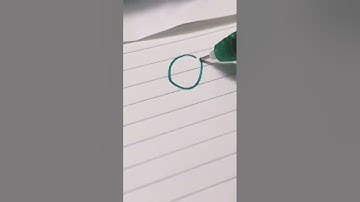 How to write capital Q in English cursive writing #shorts #viral #satisfying #cursivewriting #asmr