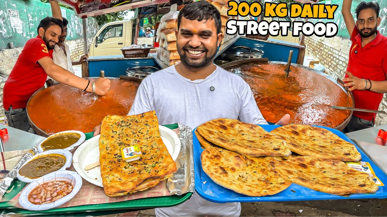 200 Kgs Daily Chandigarh Street Food | 3b2 Mohali Street Food | Indian Street Food