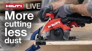 SC 6WL-22 Cordless Circular Saw: More Cutting Capacity, Less Dust