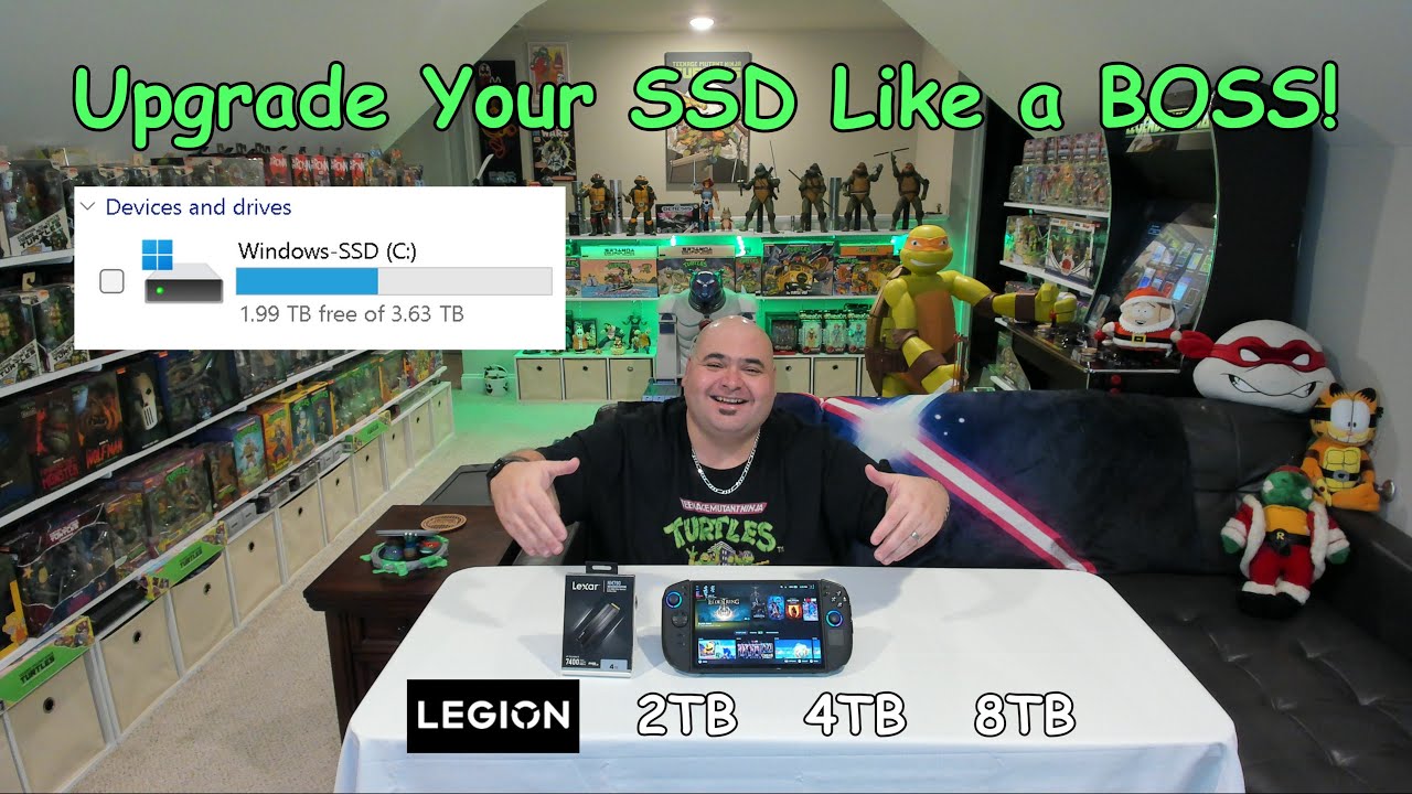 Legion Go 2 SSD Upgrade Like a BOSS! 2TB, 4TB, or 8TB Full Guide