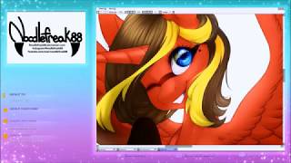 MLP OC Speedpaint [COM] Stream re-cap