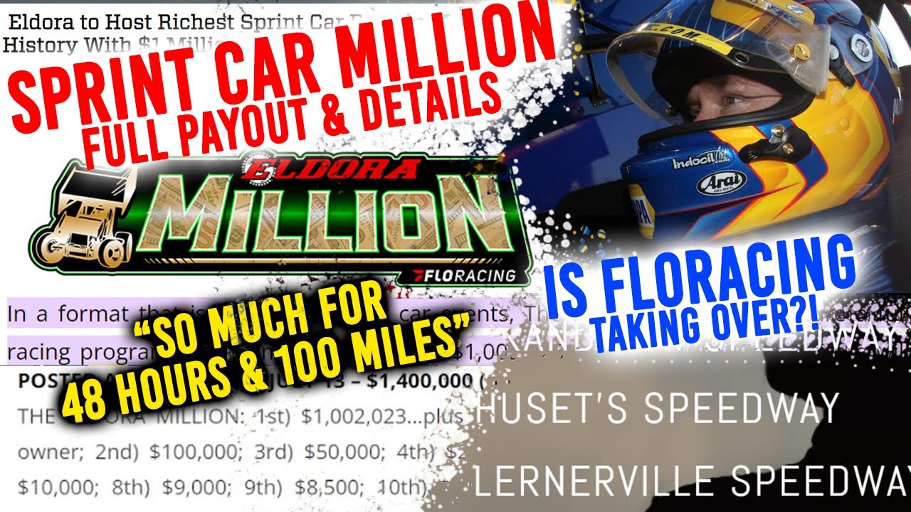 Eldora "Sprint Car" Million is Official Details & Payout "So much for