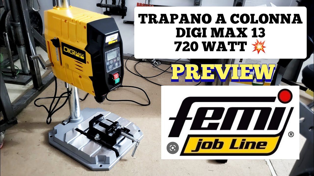 Taladro de columna Femi DIGI Max 13 por solo € 259