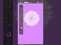 Adobe Illustrator Secret Magic Trick ✨ | Flower Design Tutorial Bangla #shorts
