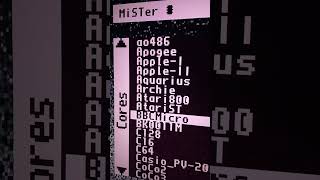 MiSTer FPGA test. More in my Telegram channel Manwe_live