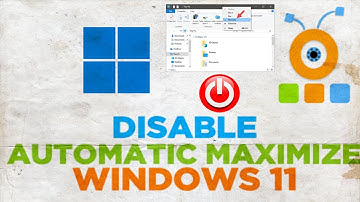 How to Disable Automatic Maximize while Dragging a Window in Windows 11