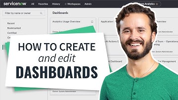 How to Create and Edit a Basic Dashboard in ServiceNow