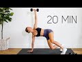 20 MIN FULL BODY WORKOUT With Weights (At Home Strength)