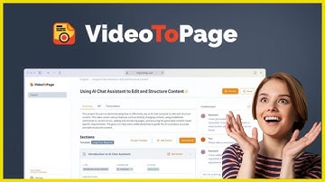 VideoToPage Review: Transcribe video & audio to create text content -tutorials, blog posts, or SOPs