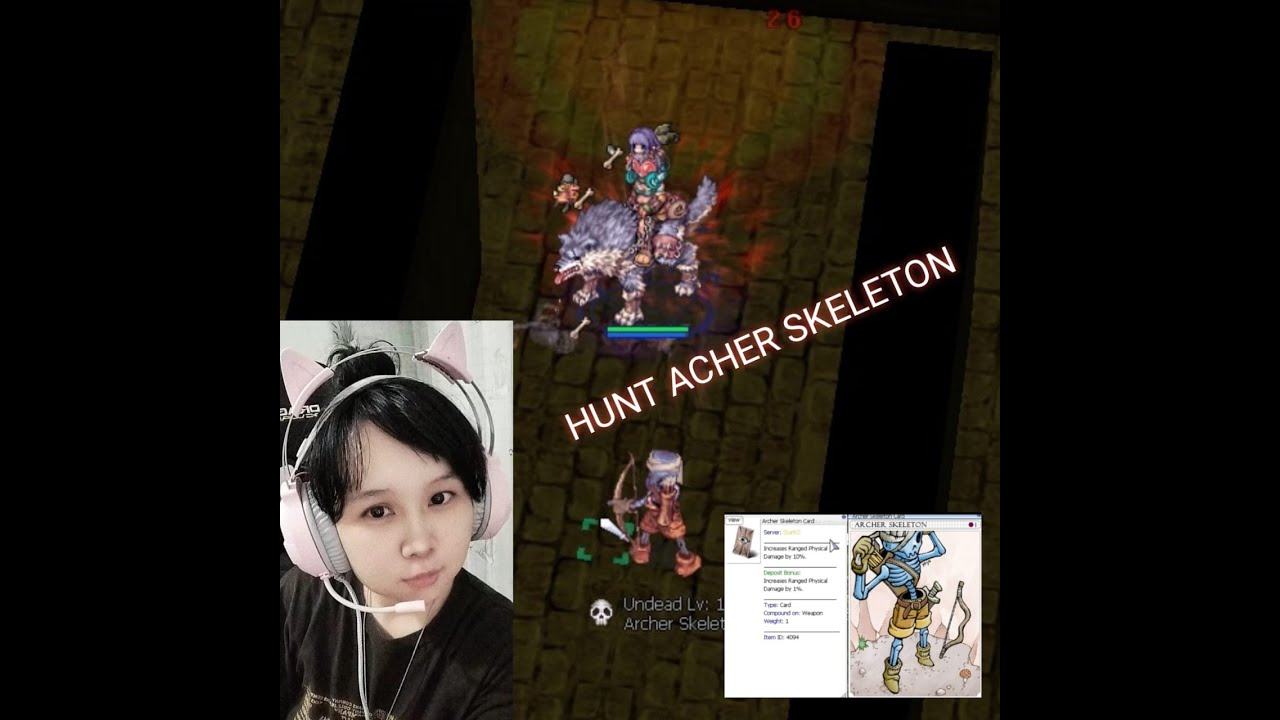 berburu Acher Skeleton Card ketiga kalinya (lagi untuk deposit) RO Renewal