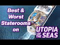 Best &amp; Worst Staterooms on Royal Caribbean&#39;s Utopia of the Seas