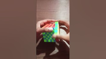 checker board pattern in 7×7 Rubik