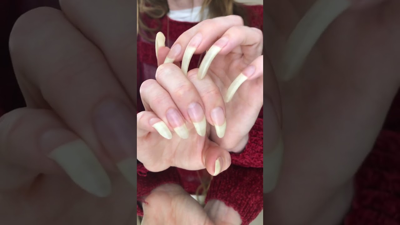 Skin Scratching - Tapping & Flicking With Long Natural Nails - ASMR