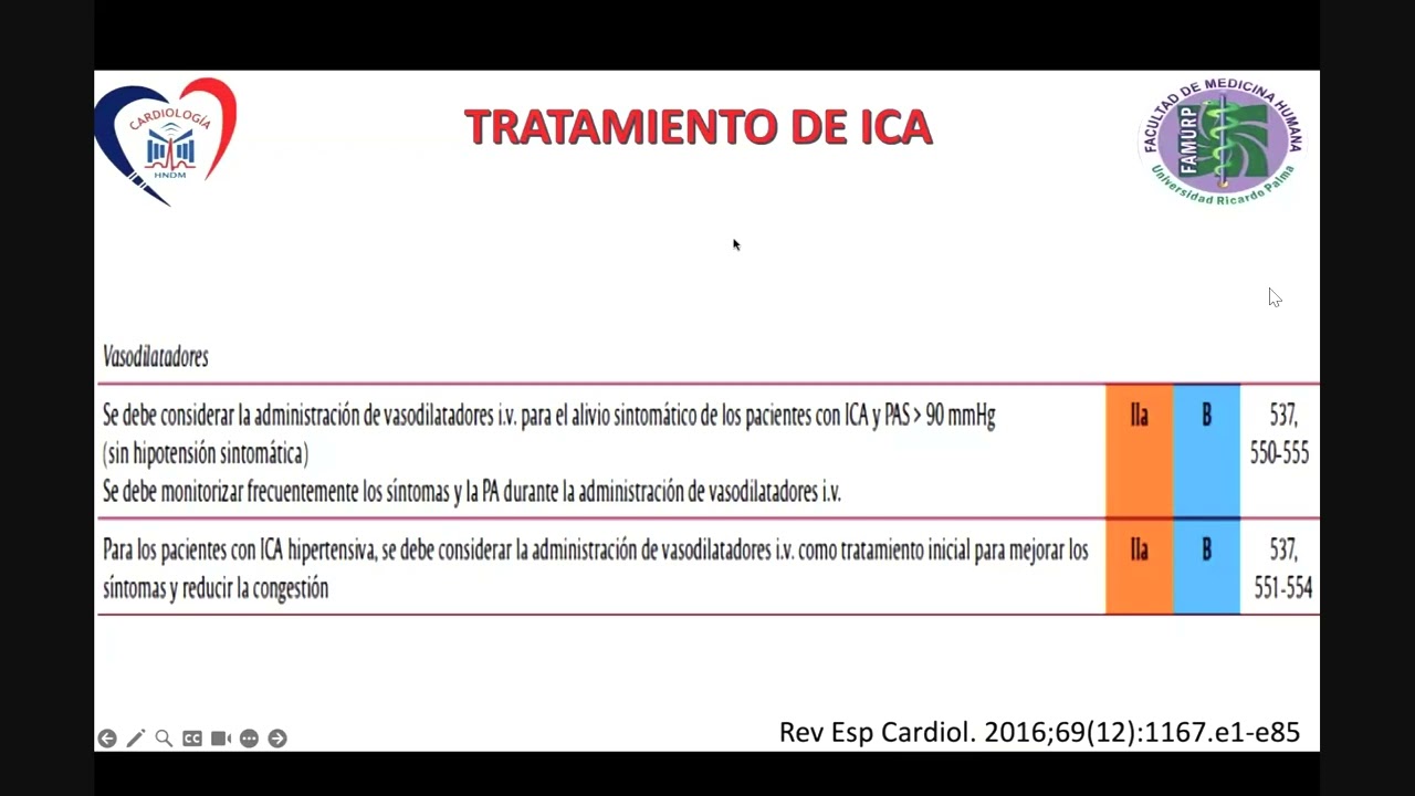 Insuficiencia cardiaca II - AngioCardiología - sem 5