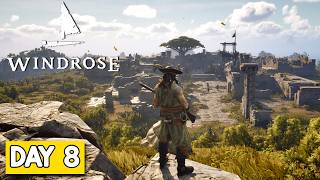 Infiltrating Pirate Bases & Questing  - Day 8 - Windrose
