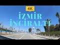 ⁴ᴷ  İNCİRALTI & SAHİL EVLERİ & Driving Tour in İZMİR Coast & CLİO 5 (2021)