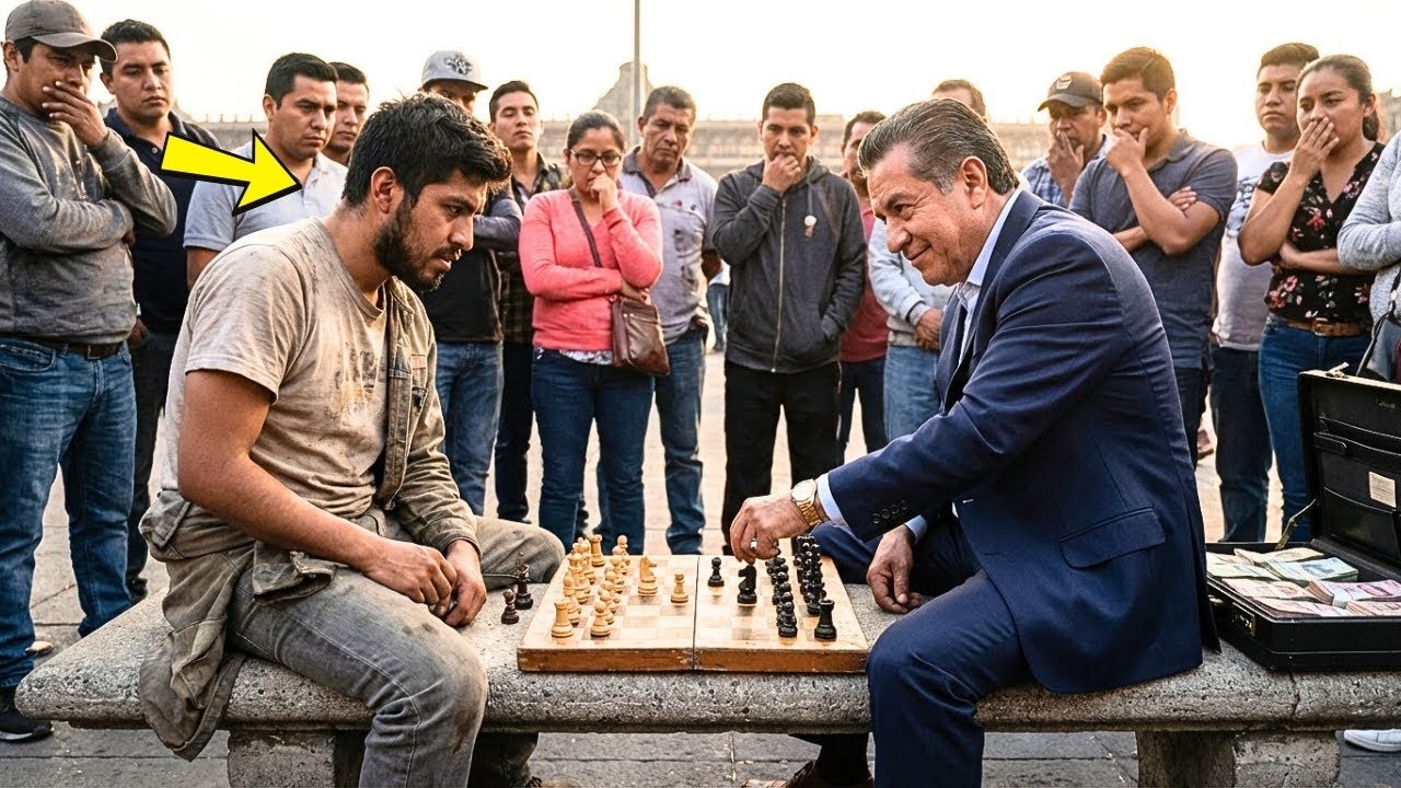 “SI ME GANAS EN AJEDREZ, TE DOY 1 MILLÓN DE DÓLARES” — EL MILLONARIO SE RIÓ… HASTA SER DERROTADO
