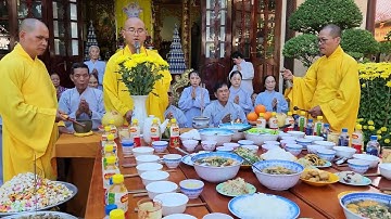 Lễ cúng thí thực cô hồn đầu năm Giáp Thìn tại chùa Chánh Thiên | Ngày 13-1 | @ThichNhatDao #nghile