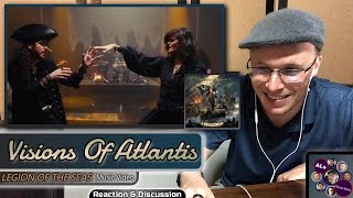 Reaction to...VISIONS OF ATLANTIS: LEGION OF THE SEAS (Music Video) (With Lyrics)