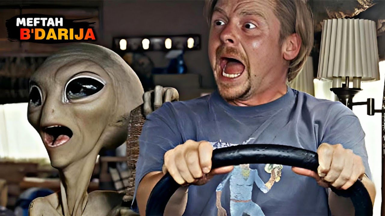 2 صحاب غيدوزو اكفس رحله فحياتهم من بعد ما تسلط عليهم هاد كائن الفضائي المسطي 👽😅| ملخص فيلم Paul 2011