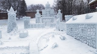 See the 2025 Snow Statue Winners at Michigan Tech Winter Carnival
