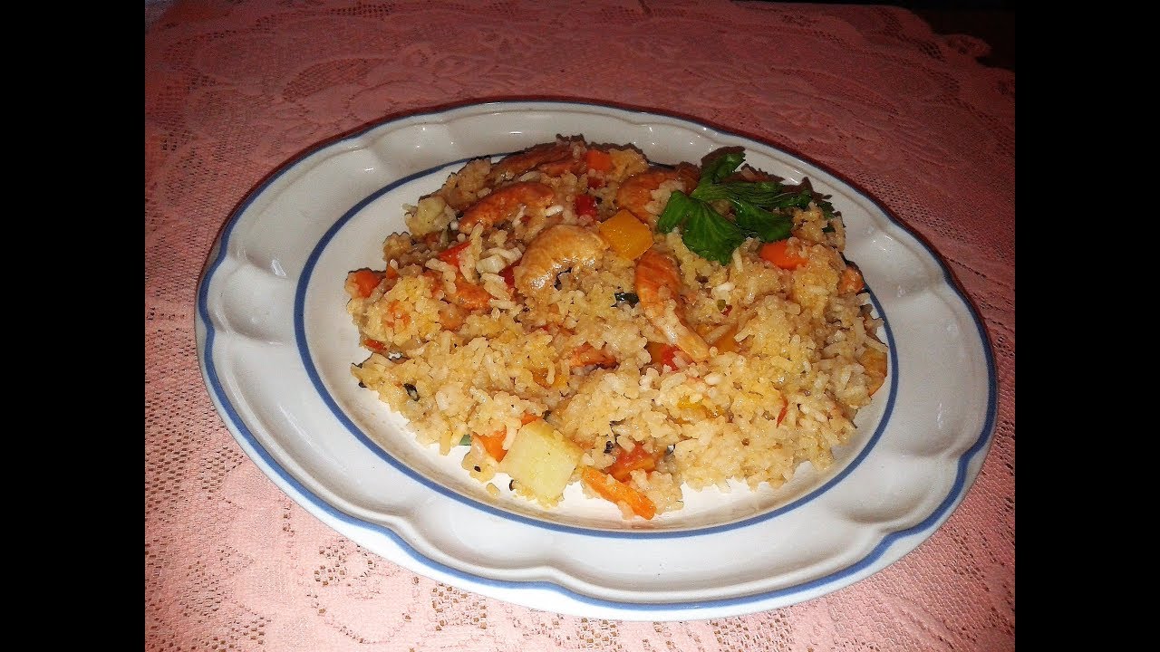 ARROZ  CON  CAMARÓN  SECO