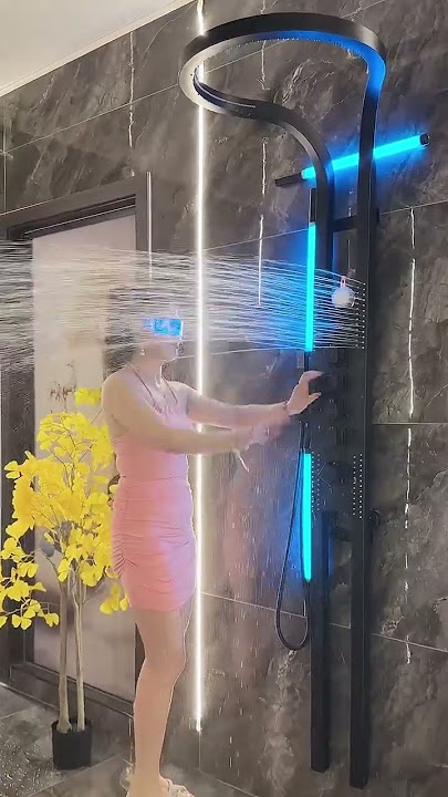 Since I bought this pressurized shower for my wife, taking a bath is as comfortable #shorts