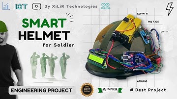 🪖 IOT based Smart Helmet for Soldiers | Defense/ Engineering Project