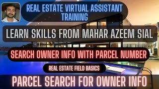 How to search owner info with parcel number || Real Estate virtual assistant training in URDU/HINDI